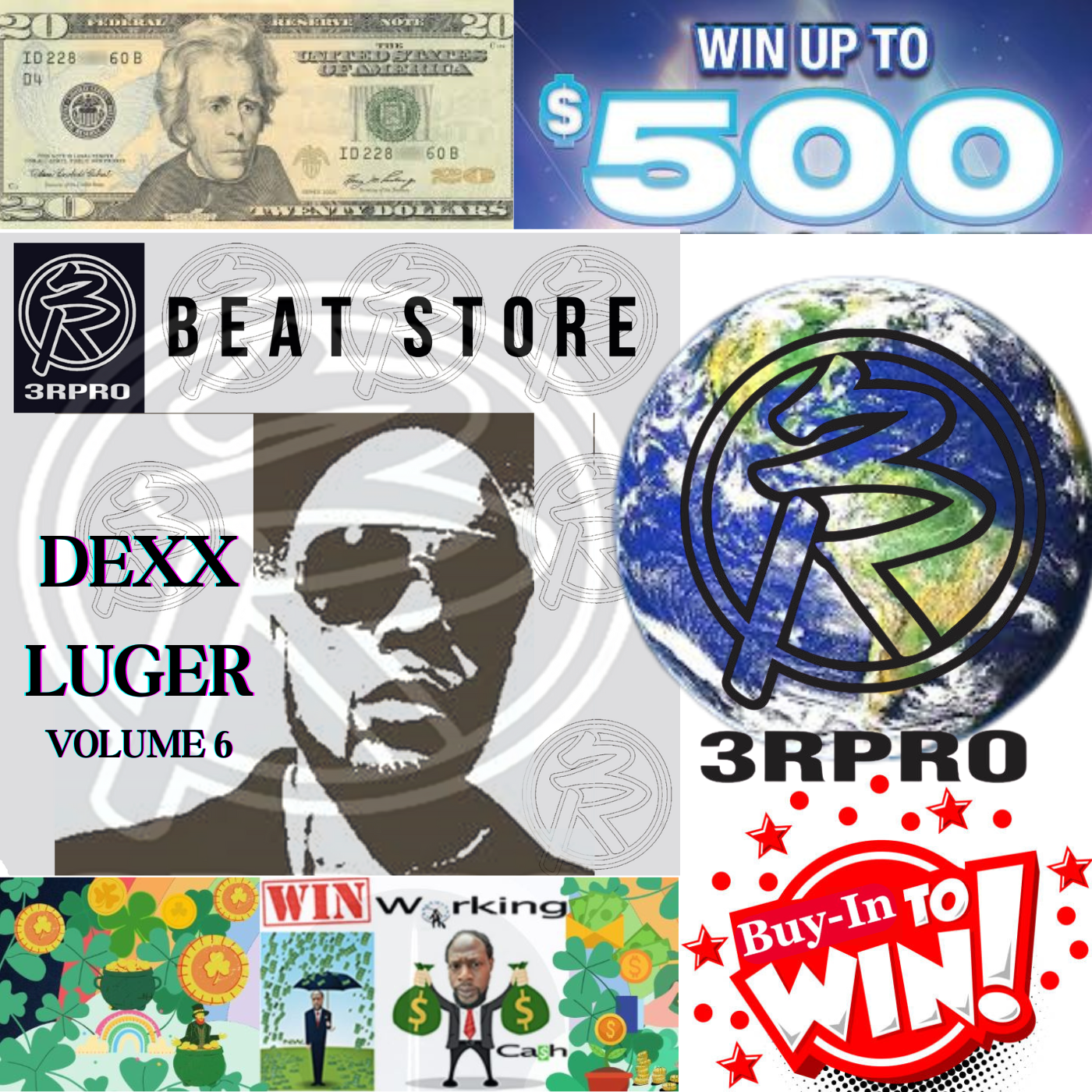 Dexxluger Volume 6 - 3RPRO Flow Beats